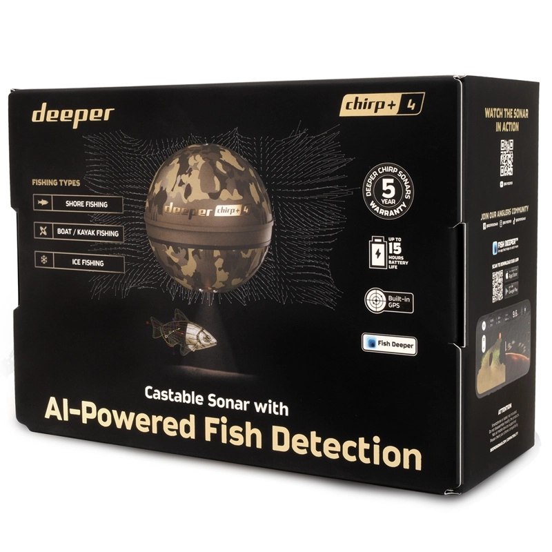 Deeper Chirp+ 4 Sonar Fishfinder